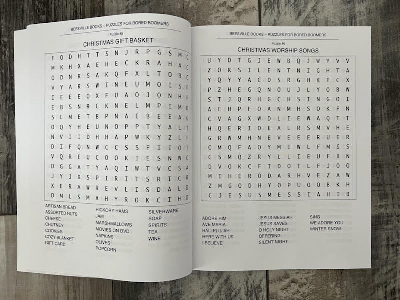 140 Christmas Puzzles - Word Search