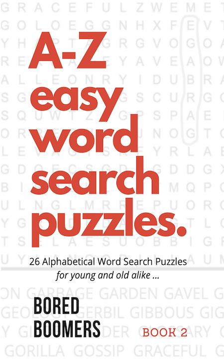 A-Z Easy Word Search Puzzles. Vol 2.