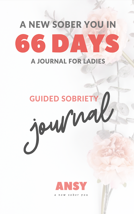 A New Sober You in 66 Days Journal for Ladies