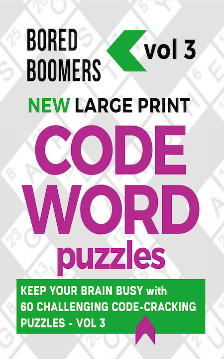 60 Codeword Puzzles Large Print Vol 3